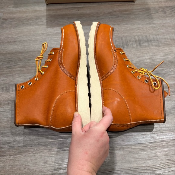 Red Wing Heritage 6” Moc Oro Legacy Lace Up Leather Boots 875 main image 11